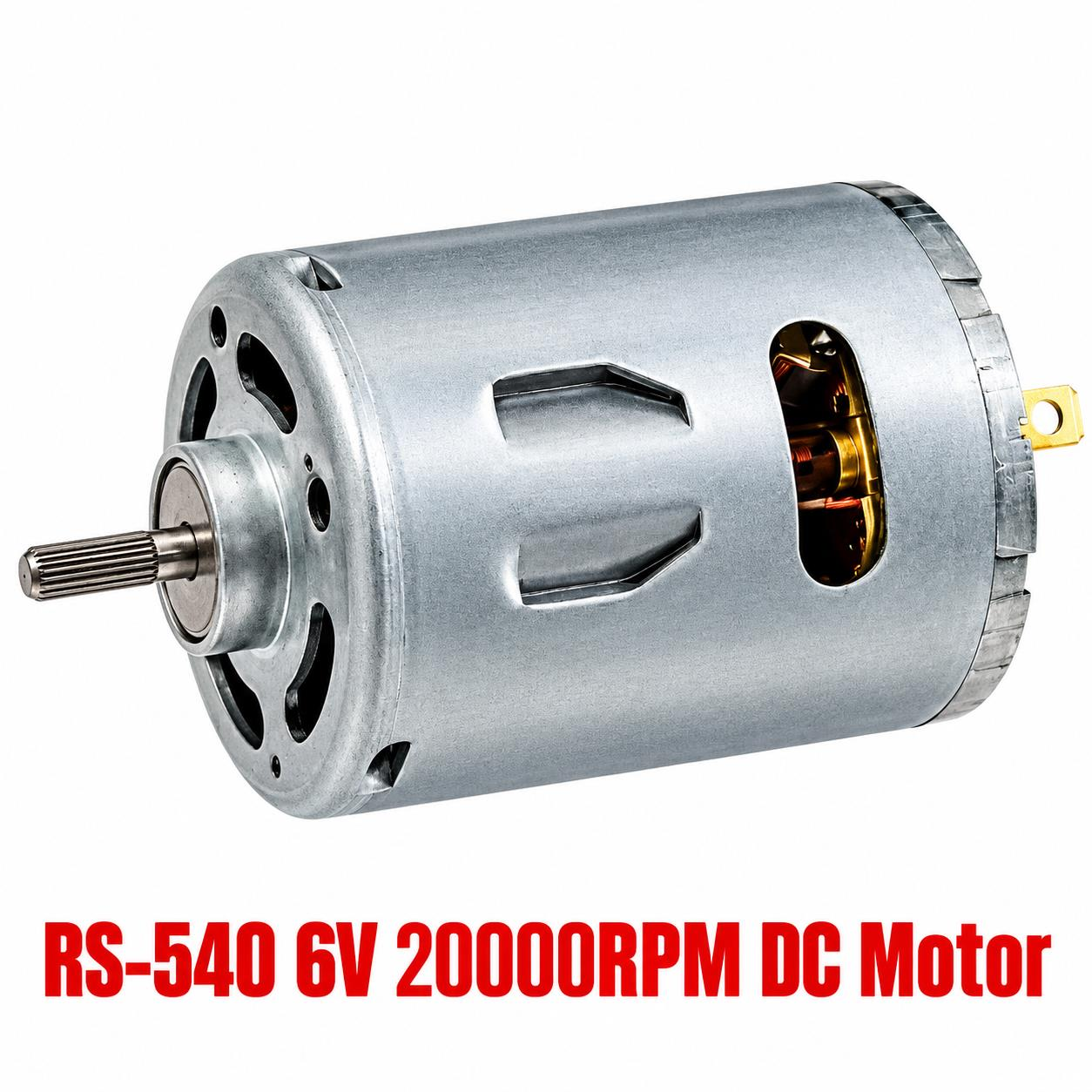 RS540 6V 22000RPM DC Motor RS-540