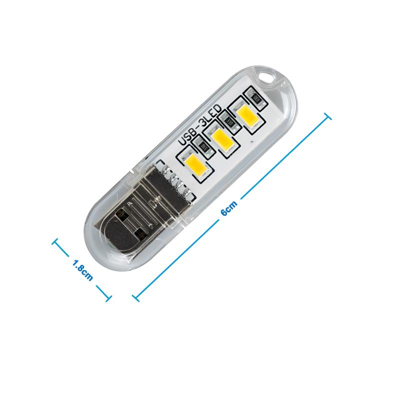 Taşınabilir Mini Usb Led Lamba