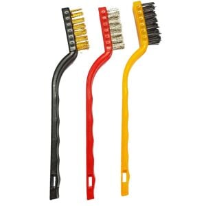 Elektronik Devre Temizleme Tel Fırçası Üçlü set