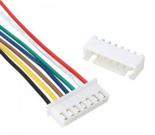 7 Pin Konnektör Seti JST-HY 1,25mm  20cm