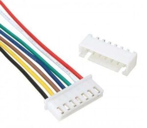 7 Pin Konnektör Seti JST-HY 1,25mm  20cm