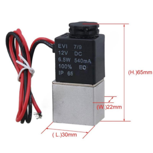 12V DC Solenoid Valf 2V025-08 Pnömatik Valf