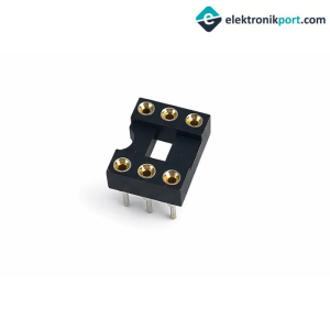 6 Pin Precision Dip Entegre Soketi
