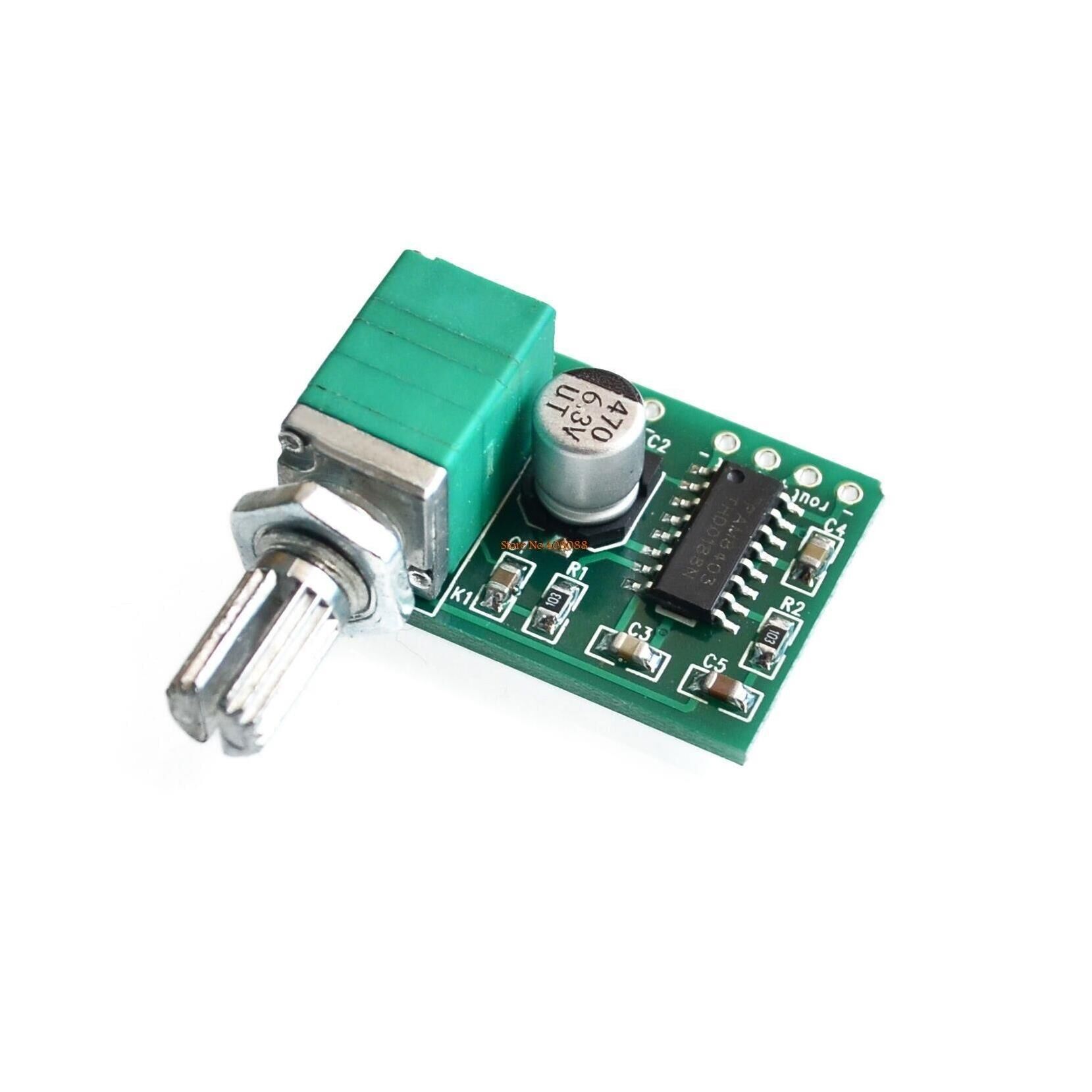 Ayarlı PAM8403 2 Kanal 3W Mini Amplifikatör