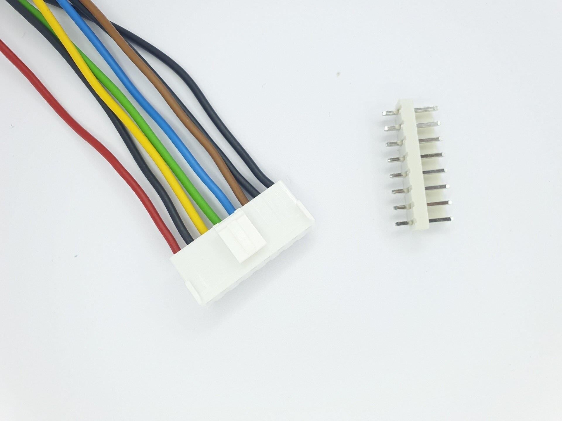 8 Pin Konnektör Seti JST-HY 3,96mm  20cm