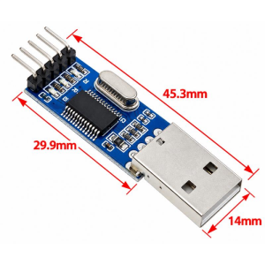 PL2303 USB-TTL Seri Dönüştürücü Kartı
