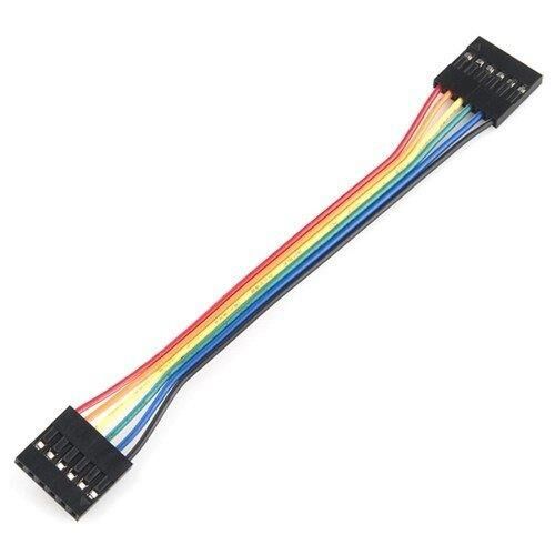 6 PİN 0,25mm Dupont Kablo 20cm