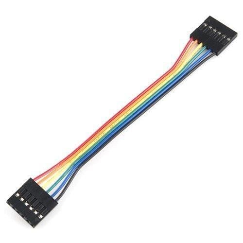 6 PİN 0,25mm Dupont Kablo 20cm