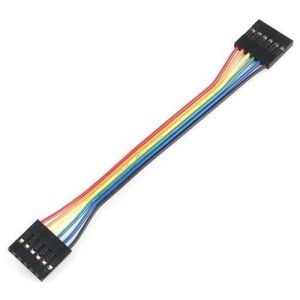 6 PİN 0,25mm Dupont Kablo 20cm
