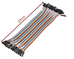 Jumper Kablo (Dişi - Dişi) 20 cm 40 adet