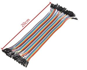 Jumper Kablo (Dişi - Dişi) 20cm 40 adet