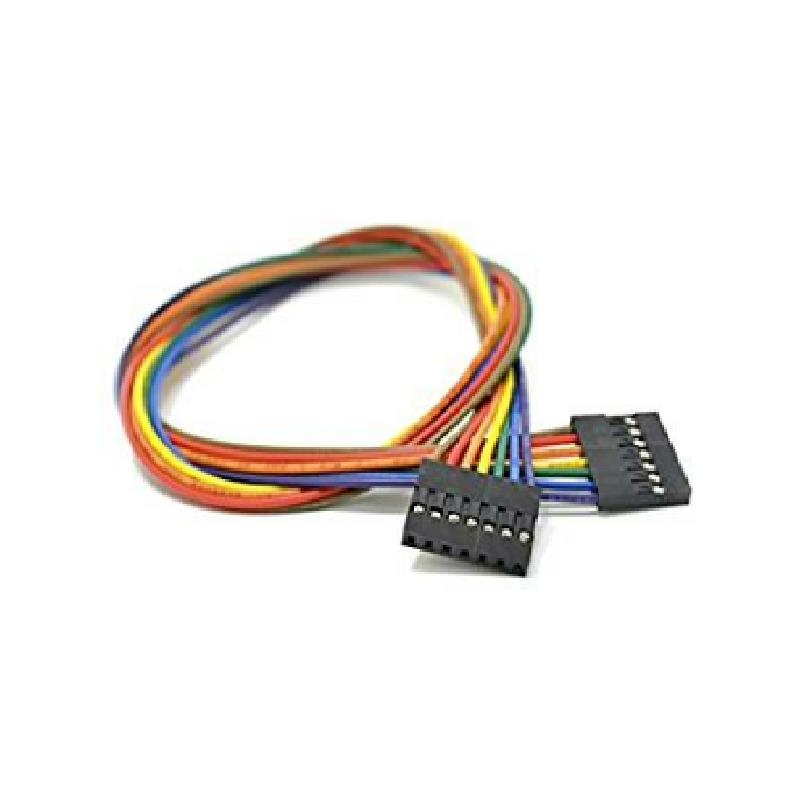 7 PİN 0,25mm Dupont Kablo 20cm