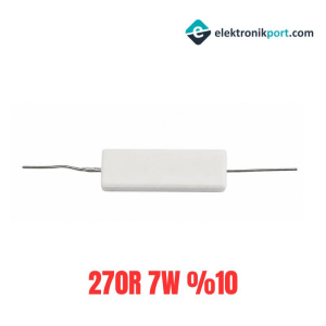 270R 7W %10 Tolerans Taş Direnç