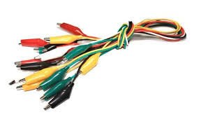 Krokodil Test Kablosu 45-50cm - 10 Adet (Timsah Ağız)