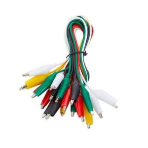 Krokodil Test Kablosu 45-50cm - 10 Adet (Timsah Ağız)