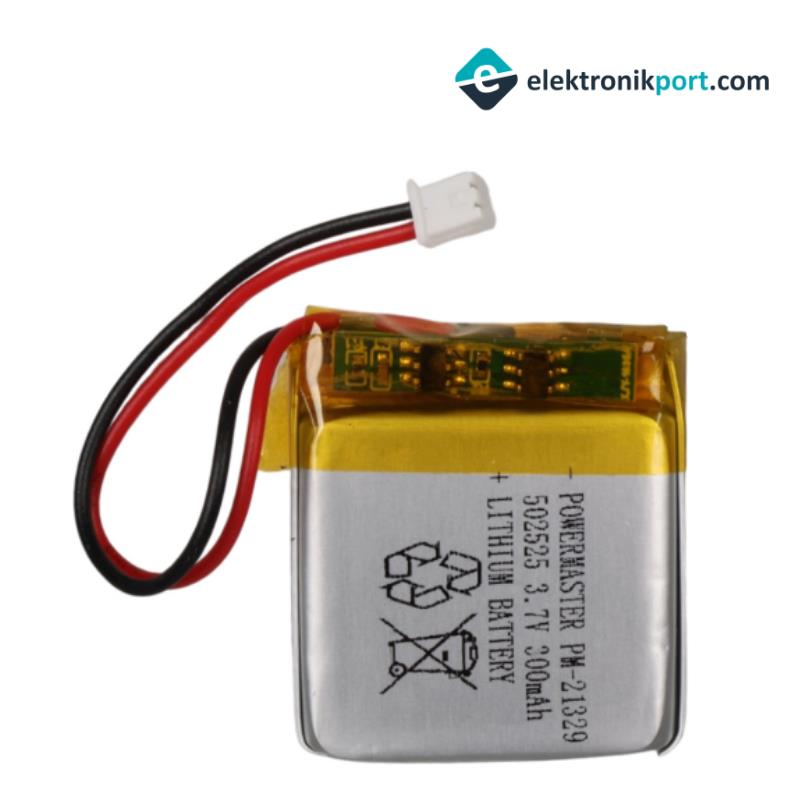 POWERMASTER 502530 3,7V 300mAh Lityum Polimer Pil
