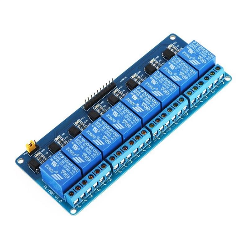 12V 8 Kanal Röle Kartı