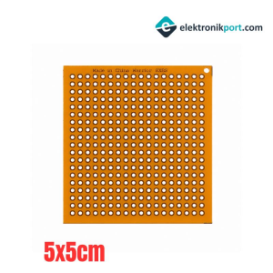 Delikli Plaket 5x5cm Pertinaks