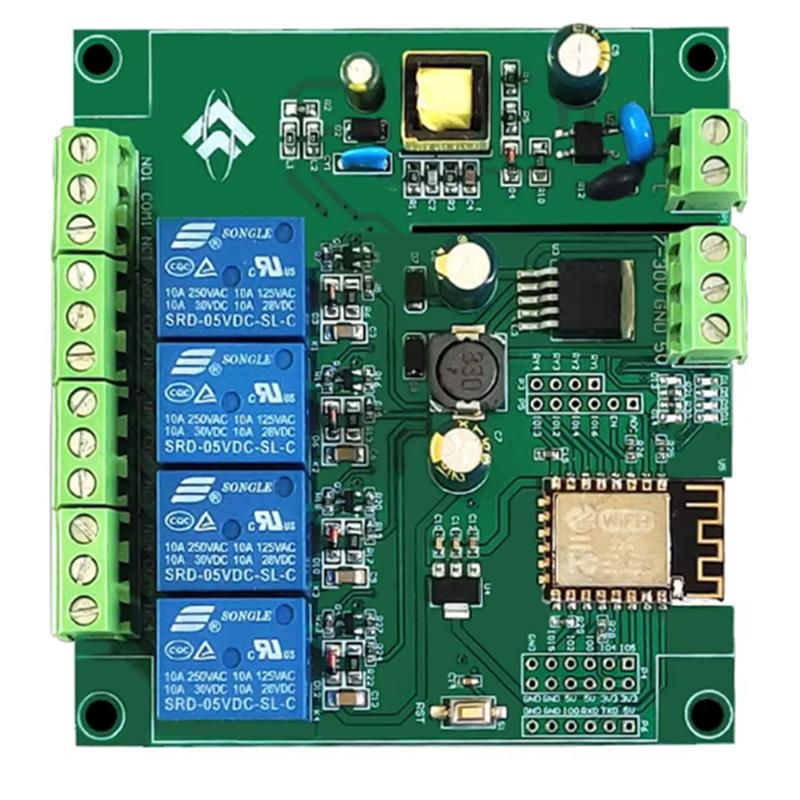 ESP8266 WIFI Bluetooth 4 Kanal Röle Kartı