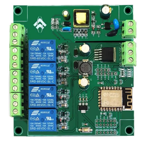 ESP8266 WIFI Bluetooth 4 Kanal Röle Kartı
