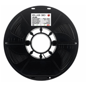 ELAS HS ABS Filament - Siyah 1.75mm 1kg