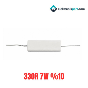 330R 7W %10 Tolerans Taş Direnç