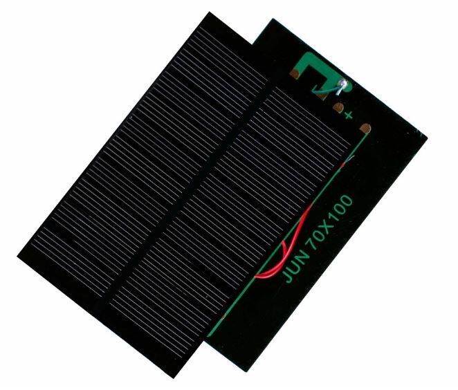 Güneş Paneli 6V 100mA 70x100mm