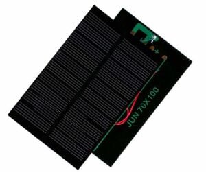 Güneş Paneli 6V 100mA 70x100mm