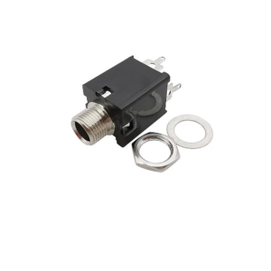 6,35mm Elektro Gitar Ses Soketi Dişi 3 Pin  (PJ-612A)