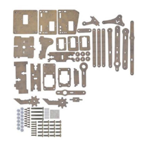 Arduino Robot Kol Pleksi Parçaları