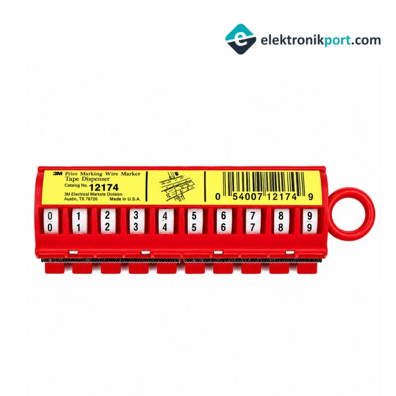 3M Kablo Kodlama Seti 12174 Std 0-9 Sdr