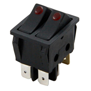 IC-102  İkili Nokta Işıklı Anahtar On-Off 6P