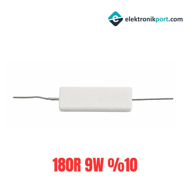 180R 9W %10 Tolerans Taş Direnç