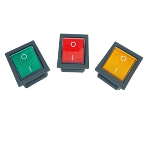 IC-104 Geniş Işıklı Kırmızı Anahtar On-Off 4P 30Amper