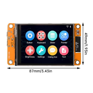 ESP32 Arduino LVGL WIFI & Bluetooth 2.8'' Kapasitif Ekran