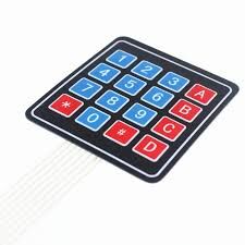 Keypad Membran Tuş Takımı 4X4 Arduino