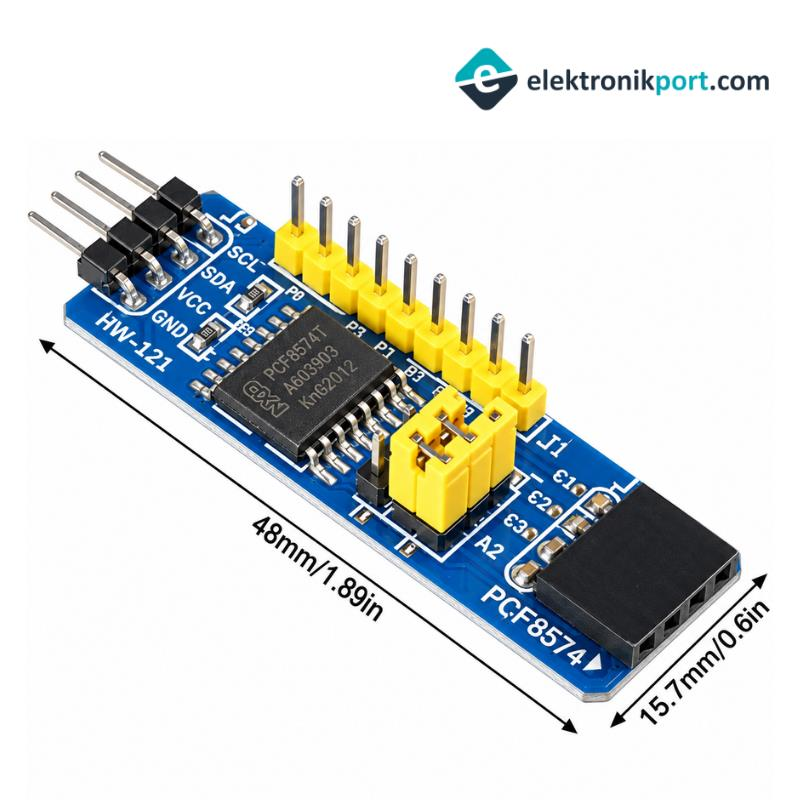 PCF8574 Arduino IO Genişletme 12C Giriş Çıkış Çoklayıcı Modül