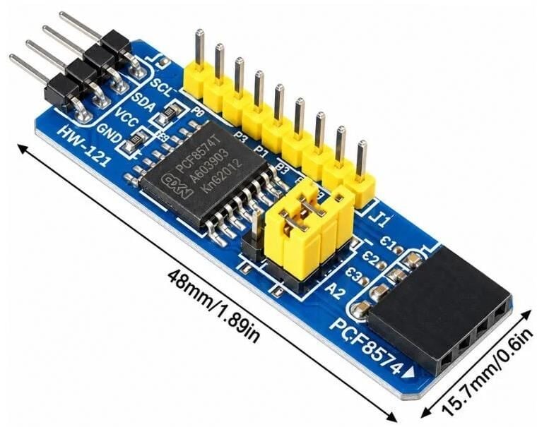 PCF8574 Arduino IO Genişletme I2C Giriş Çıkış Çoklayıcı Modül