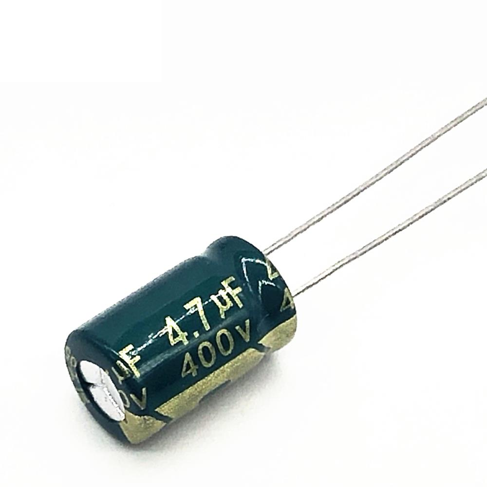 4,7uF 400V Elektrolitik Kondansatör 20mm, 16mm