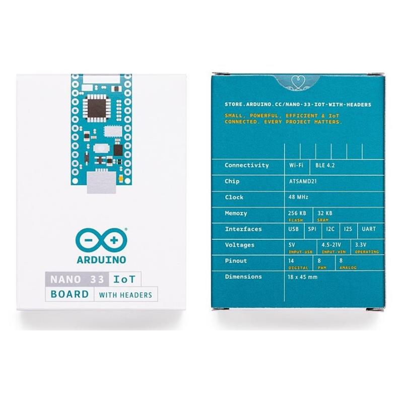 Arduino Nano 33 IoT (Headers) (Orijinal)