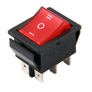 IC-105  Geniş Işıklı Anahtar On-Off-On 6P