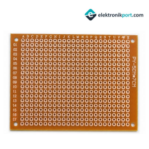 Delikli Plaket 5x7 Pertinaks