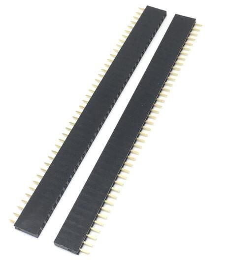 Header Dişi 1X40 tek sıra 180 derece 2.54mm Female