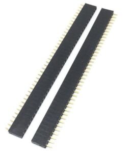Header Dişi 1X40 tek sıra 180 derece 2,54mm Female