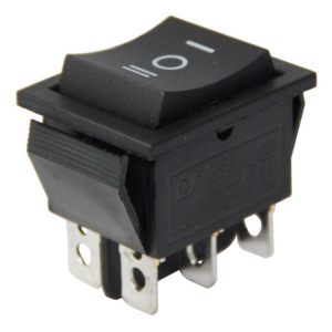 IC-108  Geniş Işıksız Anahtar On-Off-On 6P