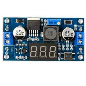 LM2577 Ayarlanabilir Gerilim Gösteren LED’li Gerilim Yükseltici Modülü