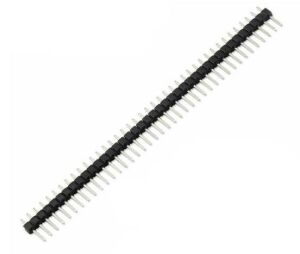 Header Erkek 1x40 tek sıra 180 derece 2,54mm Male
