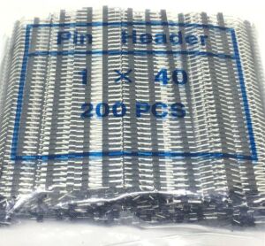 Header Erkek 1x40 tek sıra 180 derece 2.54mm Male