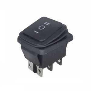 IC-108W Geniş Işıksız Anahtar On-Off-On 6P Körüklü