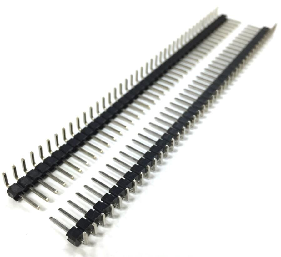 Header Erkek 1x40 tek sıra 90 derece 2.54mm Male